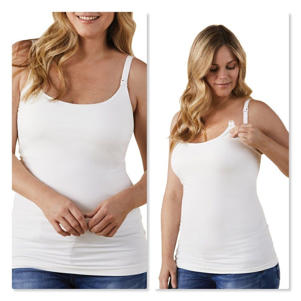 Bravado Maternity/Nursing Camisole size Small in White
